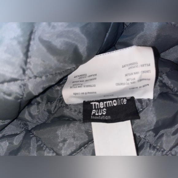 Vintage Polaris Snowmobile /Ski Racing Jacket - Women's Large Blue Black 90s - Picture 8 of 8